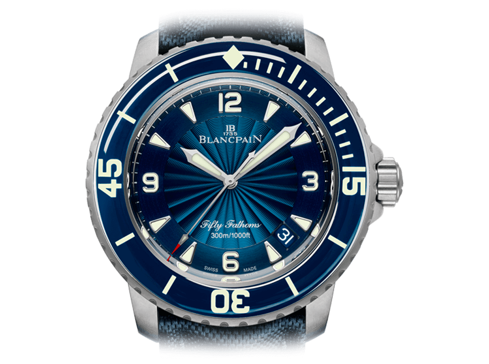 Buy Blancpain FIFTY FATHOMS with Bitcoin on bitdials