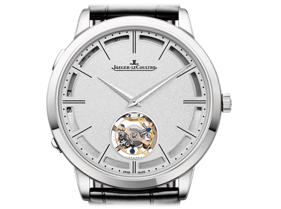 Buy original Jaeger LeCoultre Master Ultra Thin Minute Repeater Flying Tourbillon 1313520 with Bitcoins!
