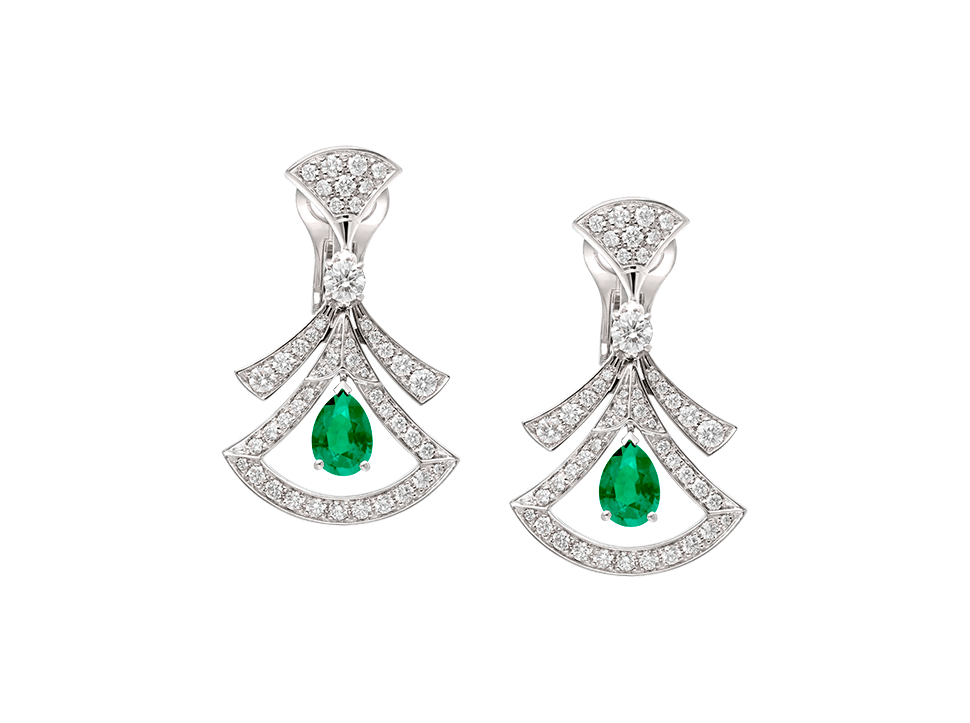 Buy original Jewelry Bvlgari Divas' Dream Earrings 356956 with Bitcoins!