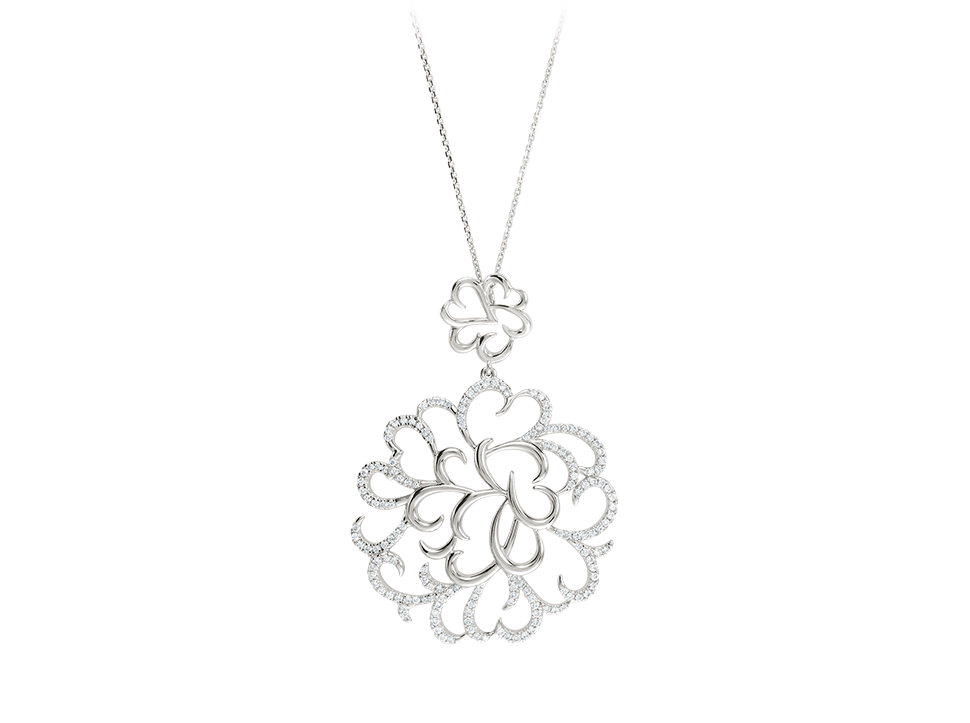 Buy original Jewelry Rueschenbeck Diamond Necklace & Pendant RBK-RUE-2740 with Bitcoins!