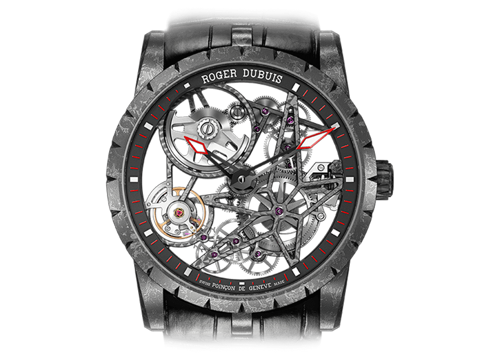 Buy original Roger Dubuis Excalibur Automatic Skeleton RDDBEX0508 with Bitcoins!