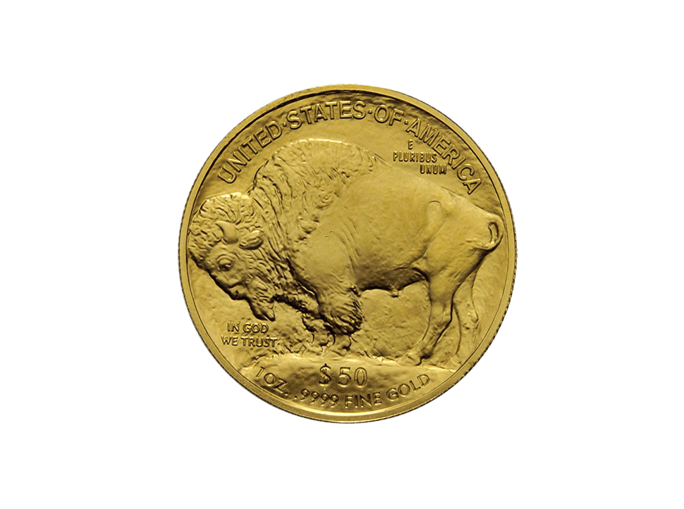 Buy original gold coins USA 1 oz American Buffalo 2019 Gold with Bitcoin!