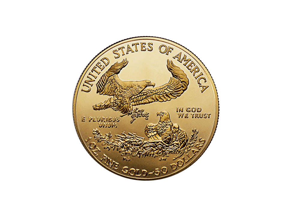 Buy original gold coins USA 1 oz American Eagle Gold with Bitcoin!