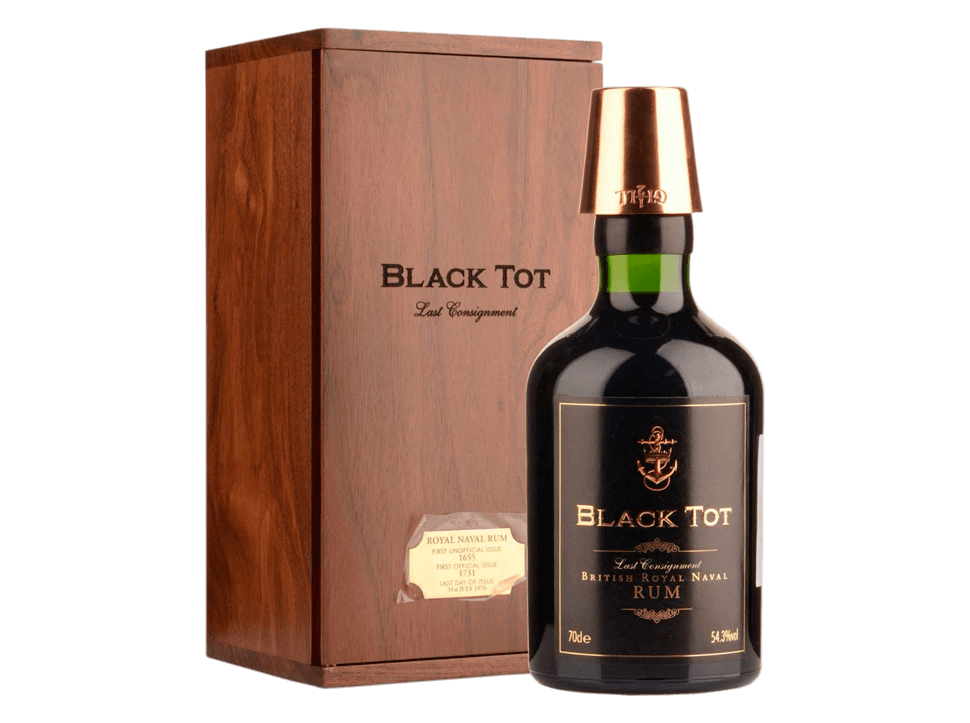 Buy original Black Rum Black Tot Last Consignment with Bitcoins!