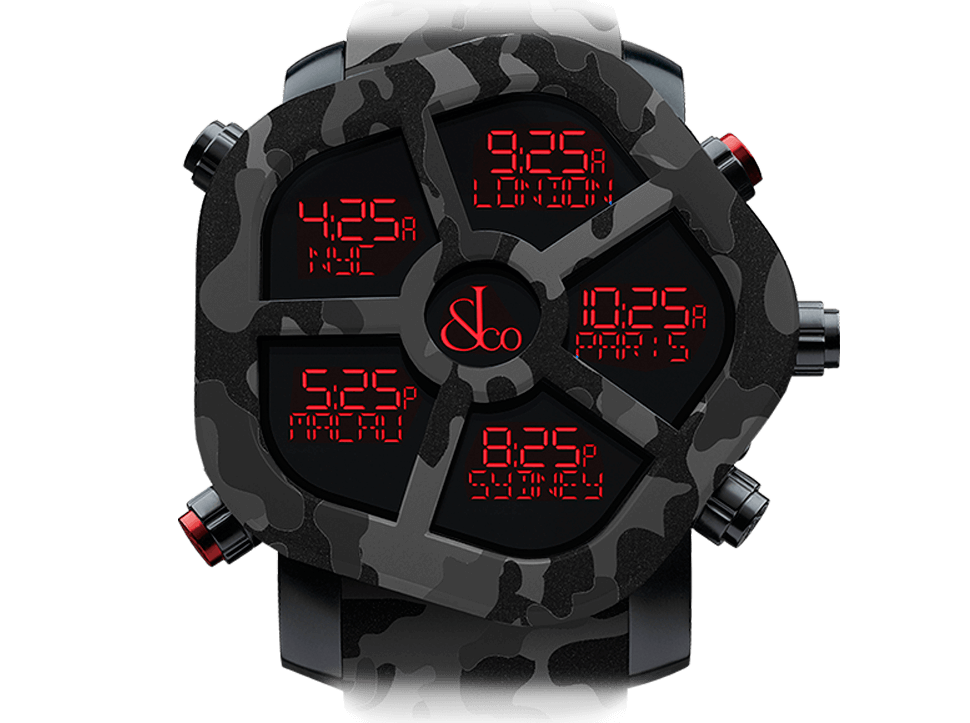 Buy original Jacob & Co Ghost Carbon Camouflage GH100.11.NS.PC.ANR4D with Bitcoins!