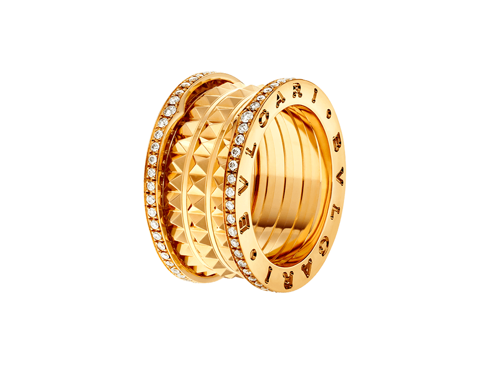 Buy original Jewelry Bvlgari B.zero1 RING 357894 with Bitcoins!