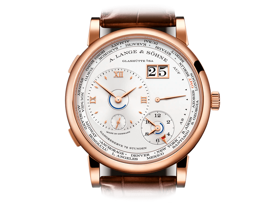 Buy original A.Lange & Sohne LANGE 1 TIME ZONE 136.032 with Bitcoins!