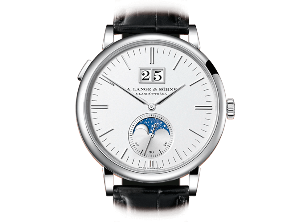 Buy Lange Saxonia Moon Phase with Bitcoin on Bitdials