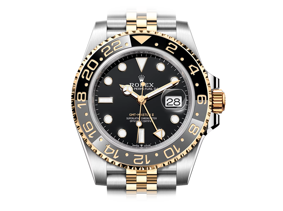 Buy original Rolex GMT-MASTER II m 126713grnr-0001 with Bitcoin!