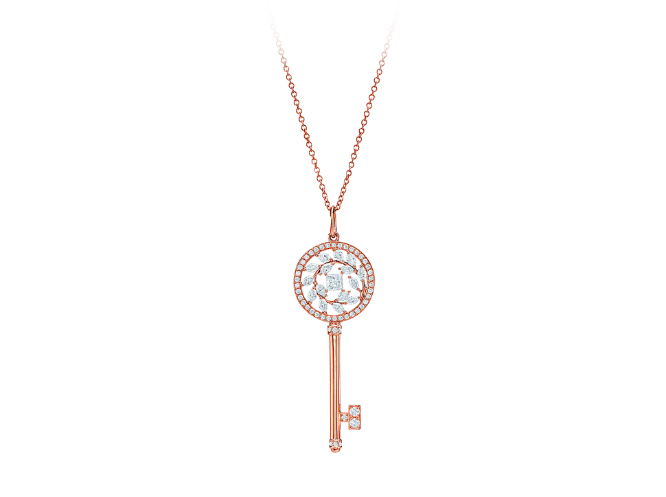 Buy original Jewelry Tiffany Victoria Pendant GRP11442 with Bitcoins!